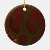 Familiekunst Keramisch Ornament (Achterkant)