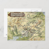 Familieleden van de Grensbewoner Briefkaart (Voorkant / Achterkant)