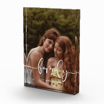 Familielegante calligrafische bekleding