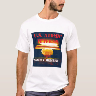 FAMILIELID VAN EEN AMERIKAANSE ATOMAIRE VETERAAN T-SHIRT