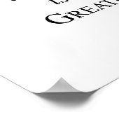 Familieliefde is het grootste versleten Poster van (Hoek)