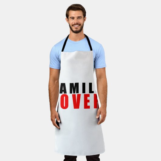 Familieliefhebber Schort (Gedragen)