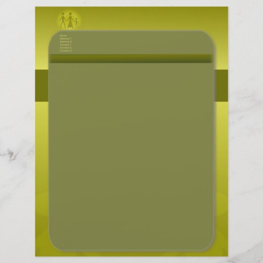 Familielijn Briefhoofd Ontwerp (Voorkant)