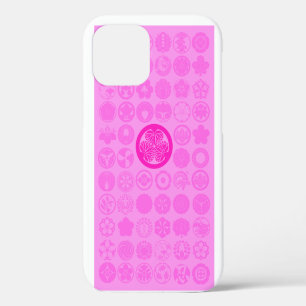 [Familiemensen] Bloemen en Planten Roze iPhone 12 Hoesje