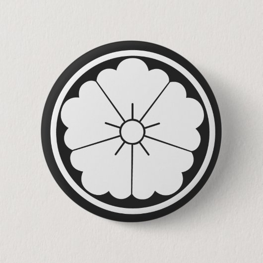 [Familiemensen] Bloemen Ronde Button 5,7 Cm (Voorkant)