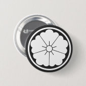 [Familiemensen] Bloemen Ronde Button 5,7 Cm (Voorkant /achterkant)