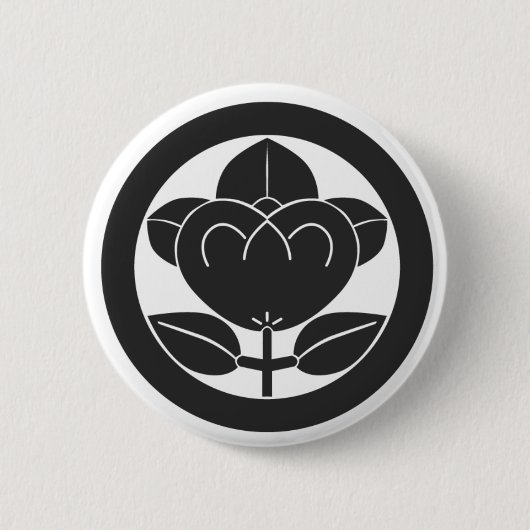 [Familiemensen] Bloemen Ronde Button 5,7 Cm (Voorkant)