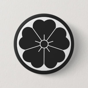 [Familiemensen] Bloemen Ronde Button 5,7 Cm