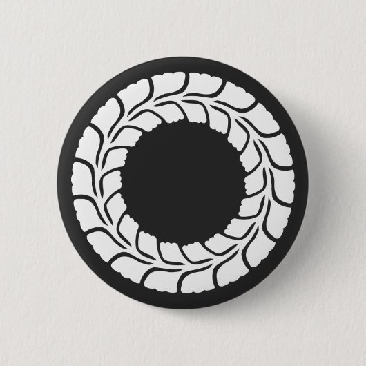 [Familiemensen] Bloemen Ronde Button 5,7 Cm (Voorkant)