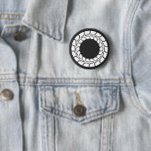 [Familiemensen] Bloemen Ronde Button 5,7 Cm (In situ)