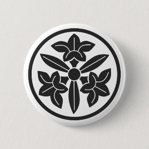 [Familiemensen] Bloemen Ronde Button 5,7 Cm