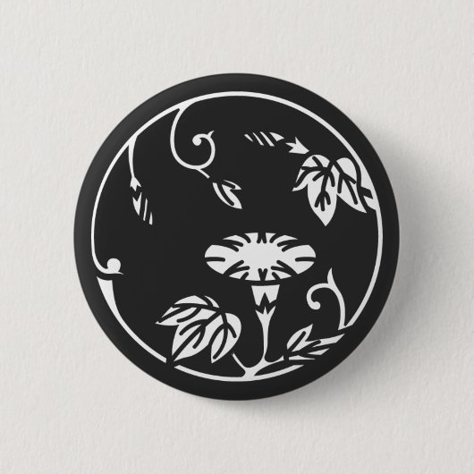 [Familiemensen] Bloemen Ronde Button 5,7 Cm (Voorkant)