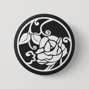 [Familiemensen] Bloemen Ronde Button 5,7 Cm