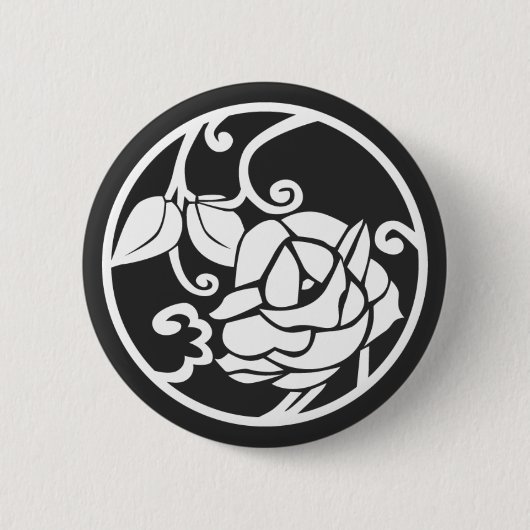 [Familiemensen] Bloemen Ronde Button 5,7 Cm (Voorkant)