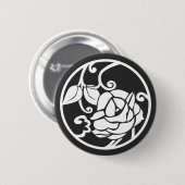 [Familiemensen] Bloemen Ronde Button 5,7 Cm (Voorkant /achterkant)
