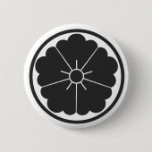 [Familiemensen] Bloemen Ronde Button 5,7 Cm (Voorkant)