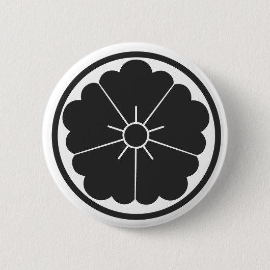 [Familiemensen] Bloemen Ronde Button 5,7 Cm (Voorkant)