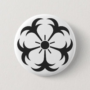 [Familiemensen] Bloemen Ronde Button 5,7 Cm