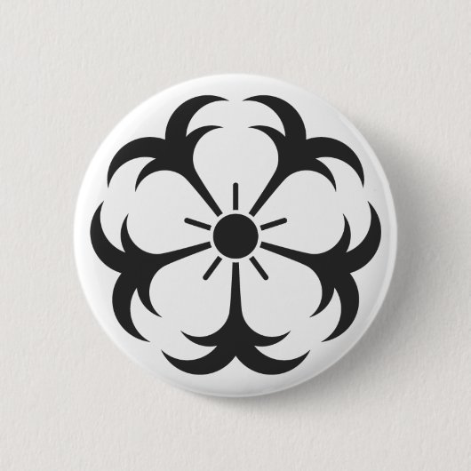 [Familiemensen] Bloemen Ronde Button 5,7 Cm (Voorkant)