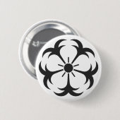 [Familiemensen] Bloemen Ronde Button 5,7 Cm (Voorkant /achterkant)