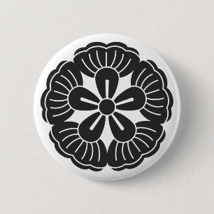 [Familiemensen] Bloemen Ronde Button 5,7 Cm