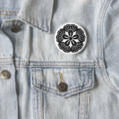 [Familiemensen] Bloemen Ronde Button 5,7 Cm (In situ)
