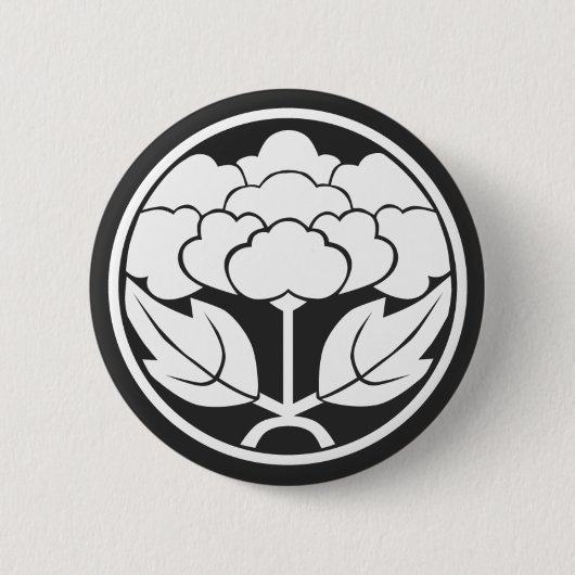 [Familiemensen] Bloemen Ronde Button 5,7 Cm (Voorkant)