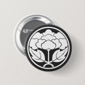 [Familiemensen] Bloemen Ronde Button 5,7 Cm (Voorkant /achterkant)