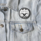 [Familiemensen] Bloemen Ronde Button 5,7 Cm (In situ)