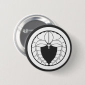[Familiemensen] Bloemen Ronde Button 5,7 Cm (Voorkant /achterkant)