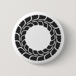 [Familiemensen] Bloemen Ronde Button 5,7 Cm