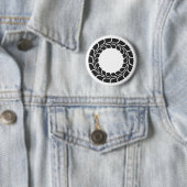 [Familiemensen] Bloemen Ronde Button 5,7 Cm (In situ)