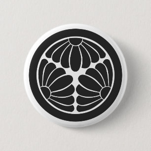 [Familiemensen] Bloemen Ronde Button 5,7 Cm