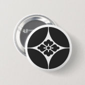 [Familiemensen] Bloemen Ronde Button 5,7 Cm (Voorkant /achterkant)