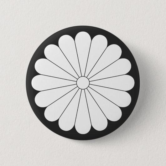 [Familiemensen] Bloemen Ronde Button 5,7 Cm (Voorkant)