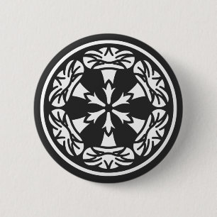 [Familiemensen] Bloemen Ronde Button 5,7 Cm