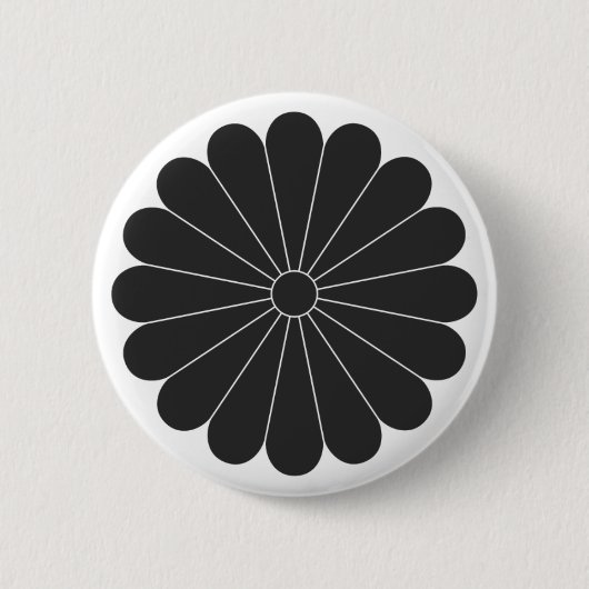 [Familiemensen] Bloemen Ronde Button 5,7 Cm (Voorkant)