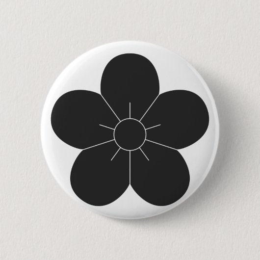 [Familiemensen] Bloemen Ronde Button 5,7 Cm (Voorkant)