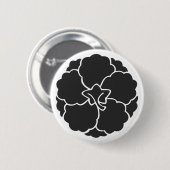 [Familiemensen] Bloemen Ronde Button 5,7 Cm (Voorkant /achterkant)