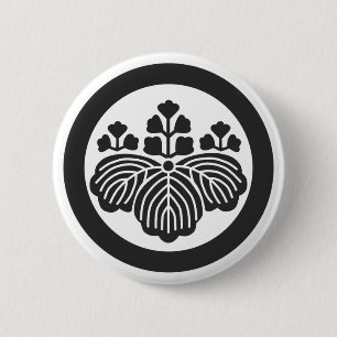 [Familiemensen] Bloemen Ronde Button 5,7 Cm
