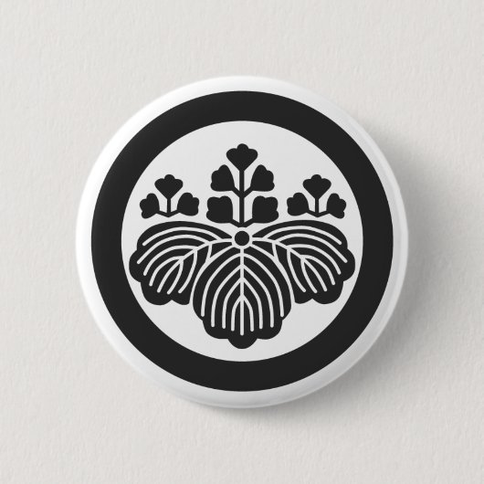 [Familiemensen] Bloemen Ronde Button 5,7 Cm (Voorkant)