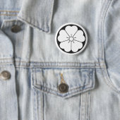 [Familiemensen] Bloemen Ronde Button 5,7 Cm (In situ)