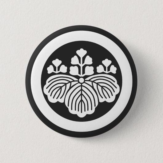 [Familiemensen] Bloemen Ronde Button 5,7 Cm (Voorkant)
