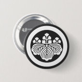 [Familiemensen] Bloemen Ronde Button 5,7 Cm (Voorkant /achterkant)