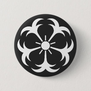 [Familiemensen] Bloemen Ronde Button 5,7 Cm