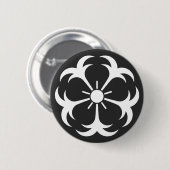 [Familiemensen] Bloemen Ronde Button 5,7 Cm (Voorkant /achterkant)