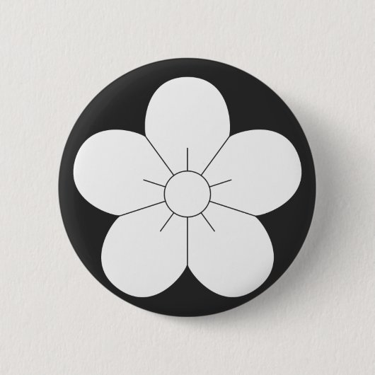 [Familiemensen] Bloemen Ronde Button 5,7 Cm (Voorkant)