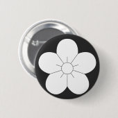 [Familiemensen] Bloemen Ronde Button 5,7 Cm (Voorkant /achterkant)