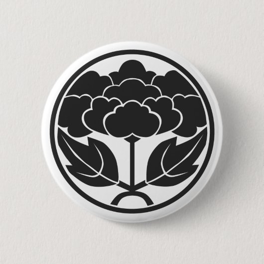 [Familiemensen] Bloemen Ronde Button 5,7 Cm (Voorkant)