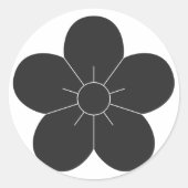 [Familiemensen] Bloemen Ronde Sticker (Voorkant)